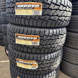 275/55R20 Set Of 4 Arroyo A/T New Tires