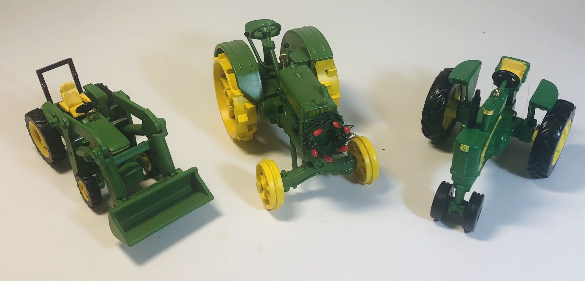 John Deere Tractor Christmas Ornaments