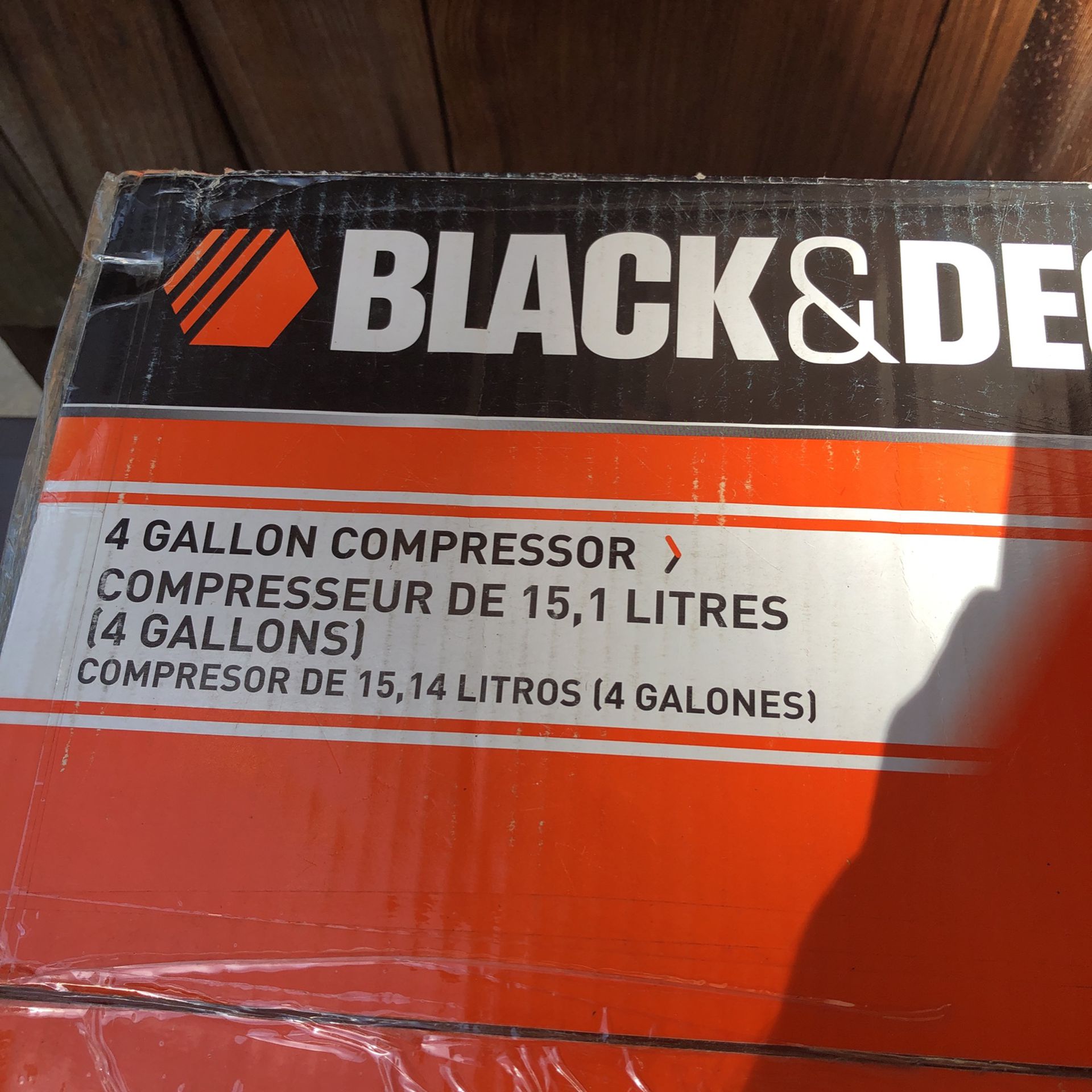 Black & Decker 4 Gallon Compressor