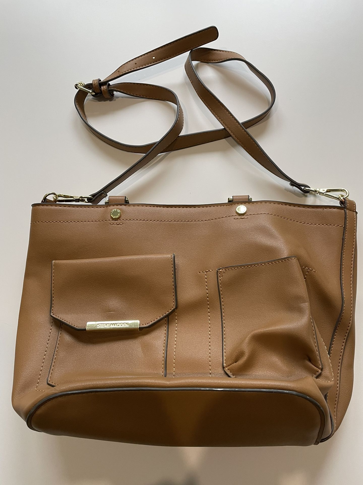 Steve Madden Brown Large Purse