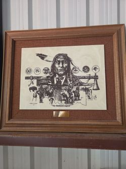 "The Oklahoma Legend" Framed Print