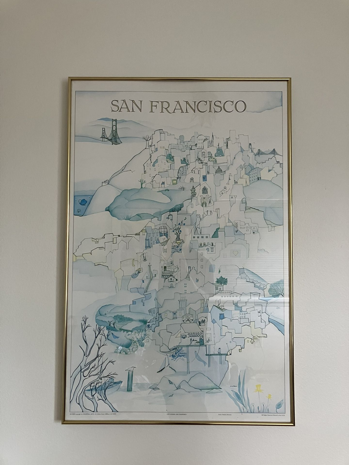 PENDING Framed San Francisco Print
