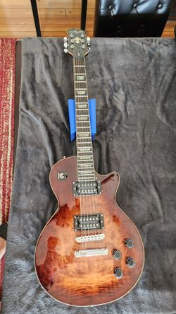 Agile AL-3010 Burl Maple Top (Les Paul copy)
