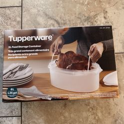 New XL Tupperware Food Storage Container 