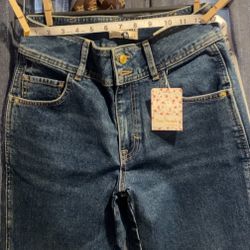 Free People Boot Cut Jeans W Tag Size 27