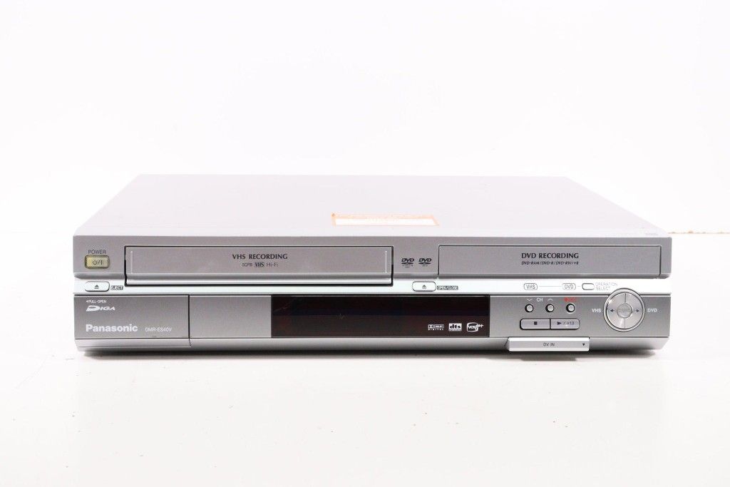 Panasonic DMR-ES40V DVD VCR Combo Recorder Player VHS to DVD