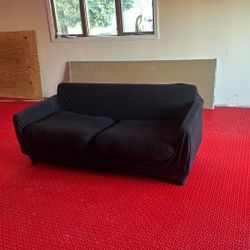 Black Futon Couch Used For One Month At College 