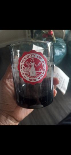 University Of Alabama Glass