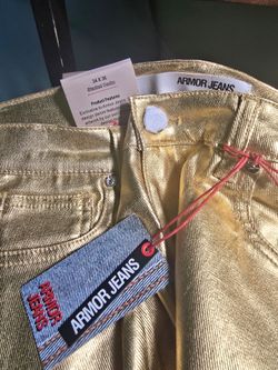 Armor jeans stacked denim