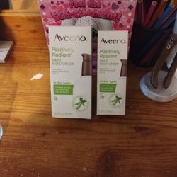 Aveeno Daily Moisture SPF 15 SPF 30 Brand New
