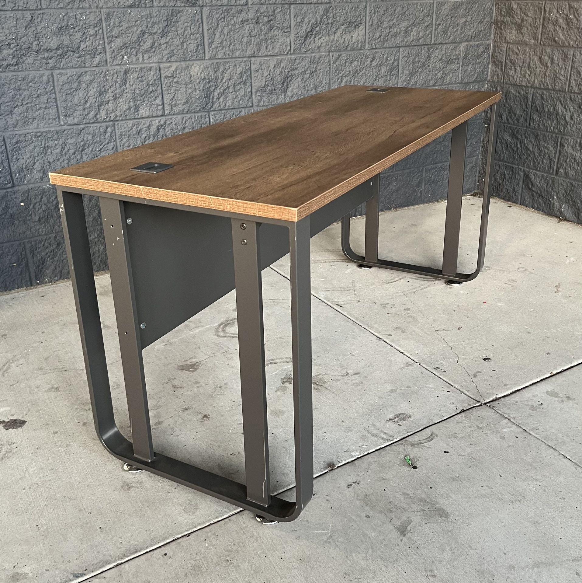 Modern Rectangular Credenza Console Table Office Desk