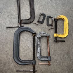 C-Clamps Multiple Sizes