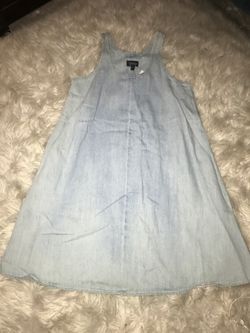 Denim dress size small