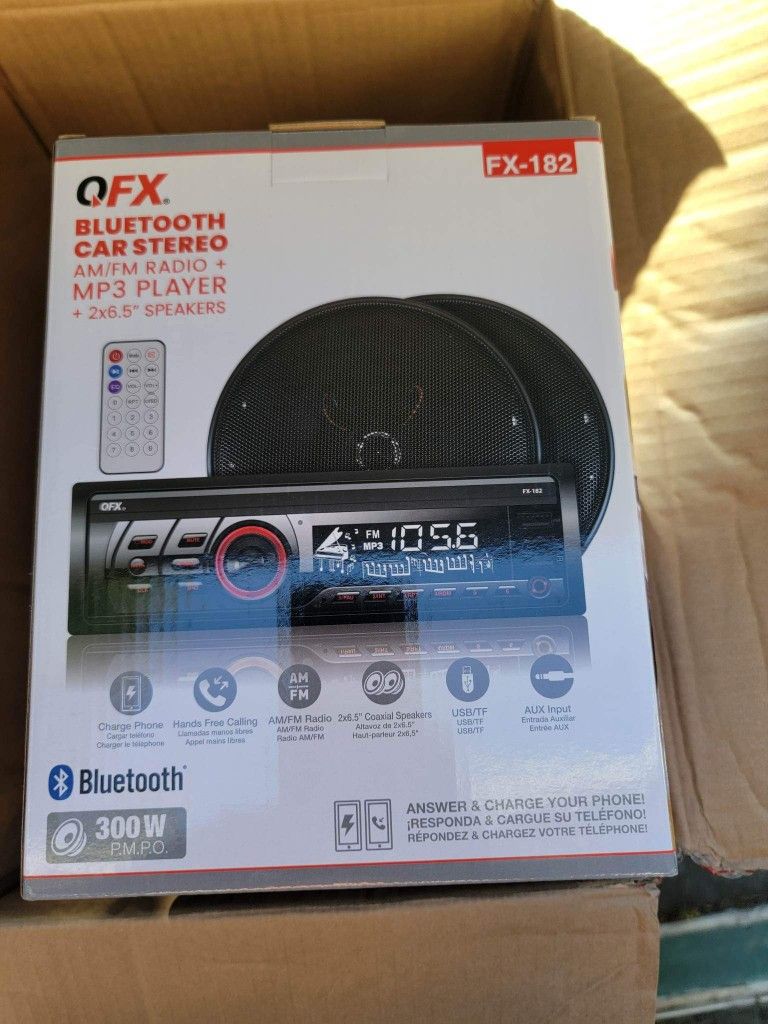 Bluetooth Stereo And Speakers