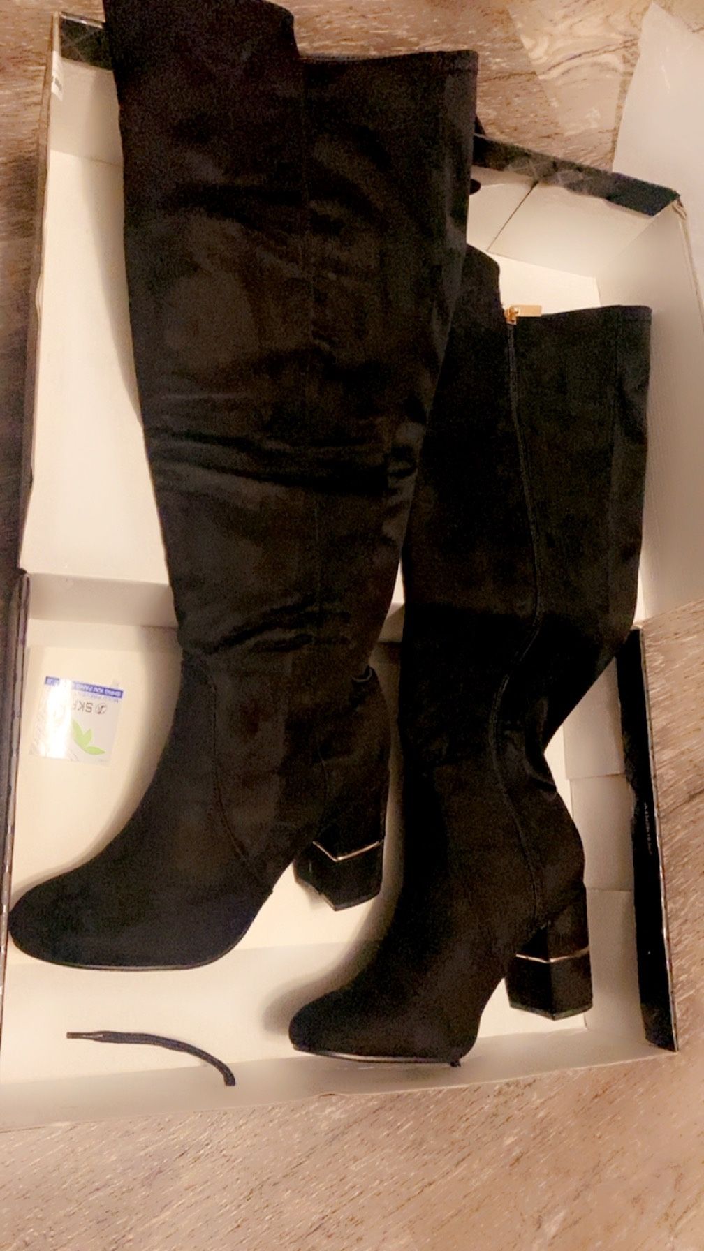 Avenue 8 WIDE Thigh High Boots