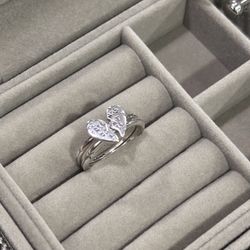 925 Pandora Style Ring Size 9.!