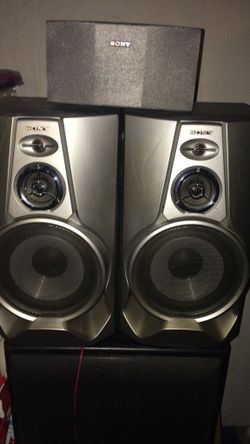 Sony speakers