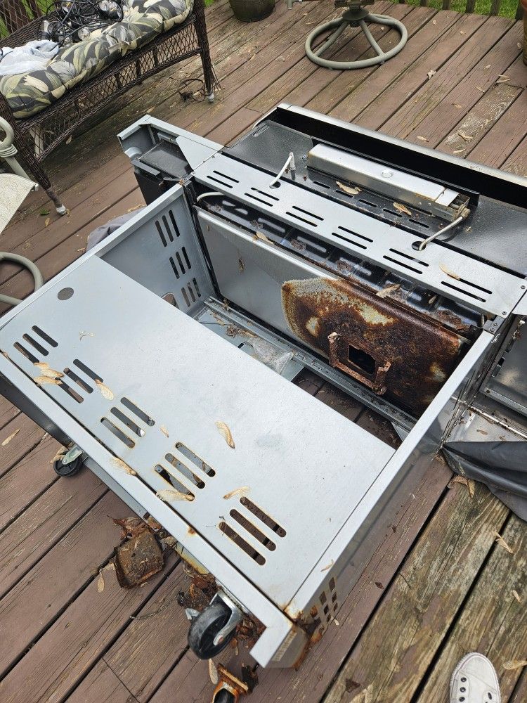 Scrap Metal Grill