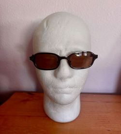 Kenneth Cole Vintage Brown/Silver Sunglasses Metal Frame