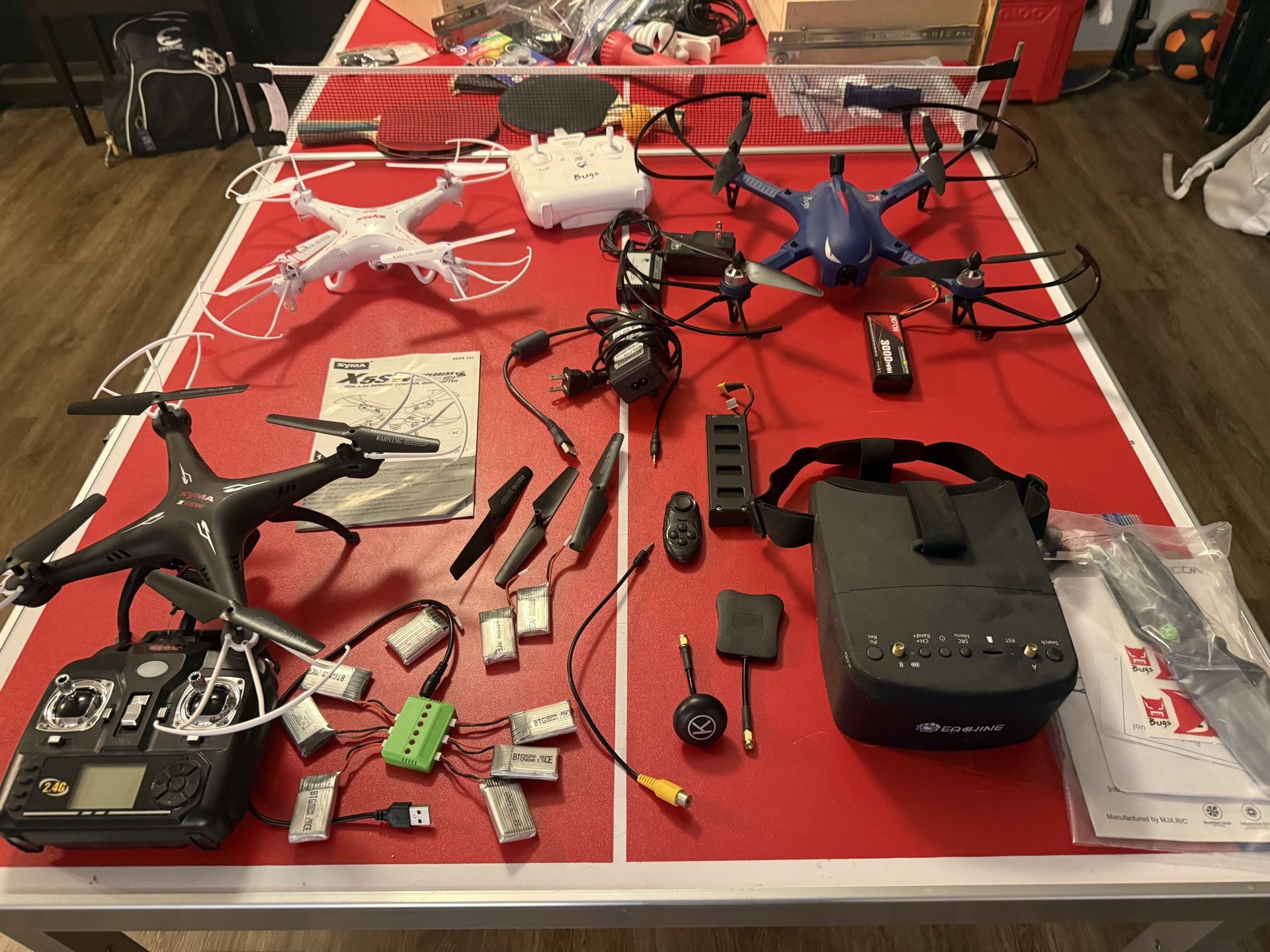 Quad-copters and accessories