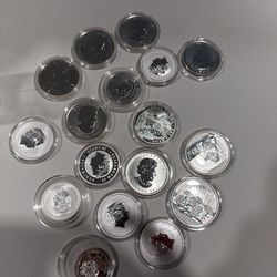 Pure Silver Coins (Make Offers)