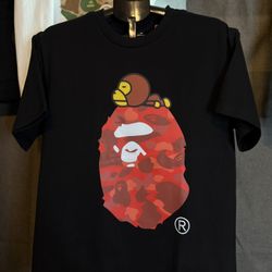 BAPE ABC milo Camo T Shirt 
