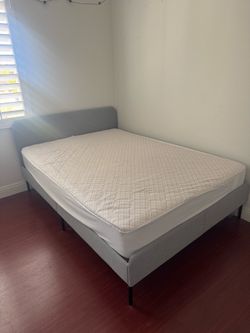 Full Size Mattress + Bedframe