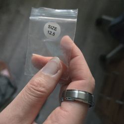 Size 12.5 Tungsten Ring