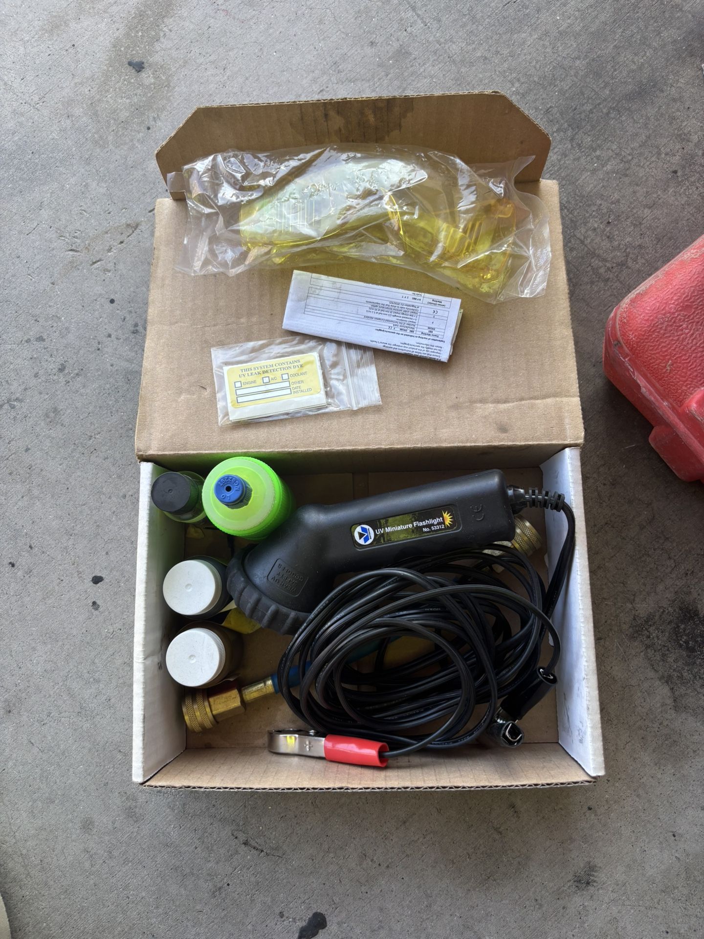 Mastercool UV Leak Detector Kit