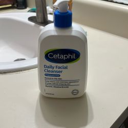Cetaphil facial cleanser