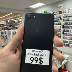 Iphone 7 Unlocked 32GB Black