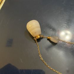 Women’s Perfume Bottle Gold-plated 9 in Necklace