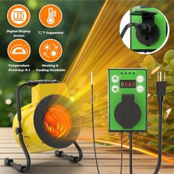 Grennhouse Heater With Digital Thermostat