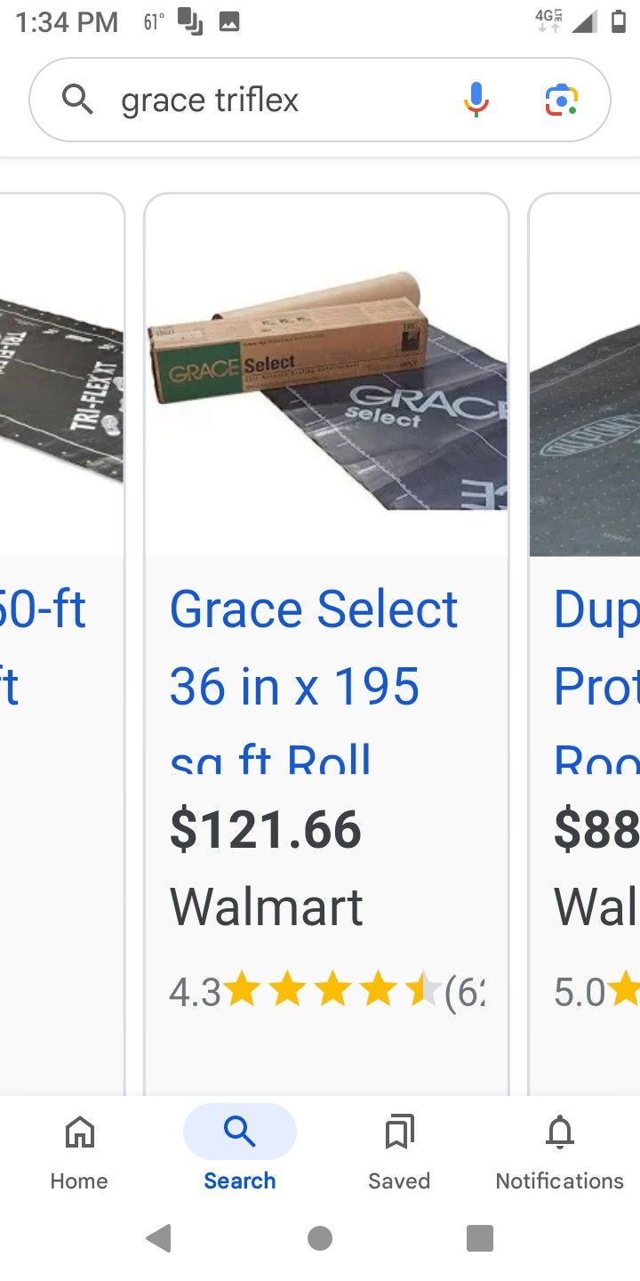 Grace Triflex 4 Rolls Huge Savings 