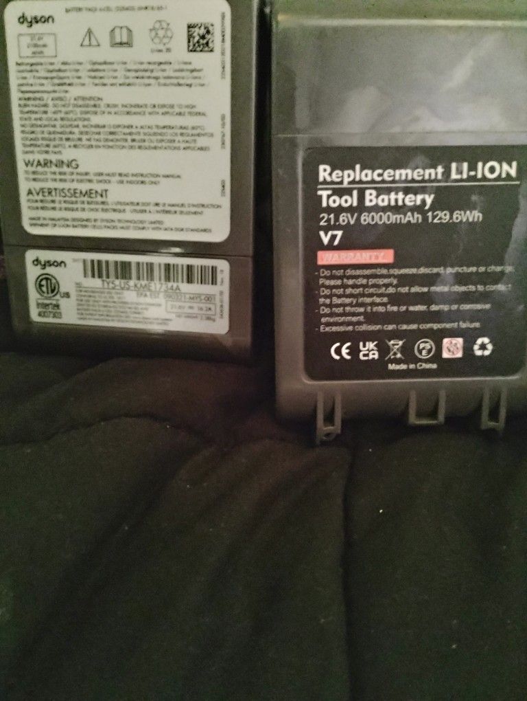 Dyson Replacement Batteries