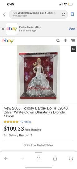 2008 holiday Barbie