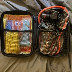 Lianxin Roadside Emergency Kit with Jumper Cables & Headlight - Brand New/Unused