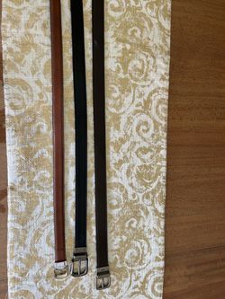 Three Plain Belts