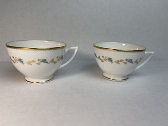 (2) Minton Champagne H 5283- Bone China-Teacups Pre-owned