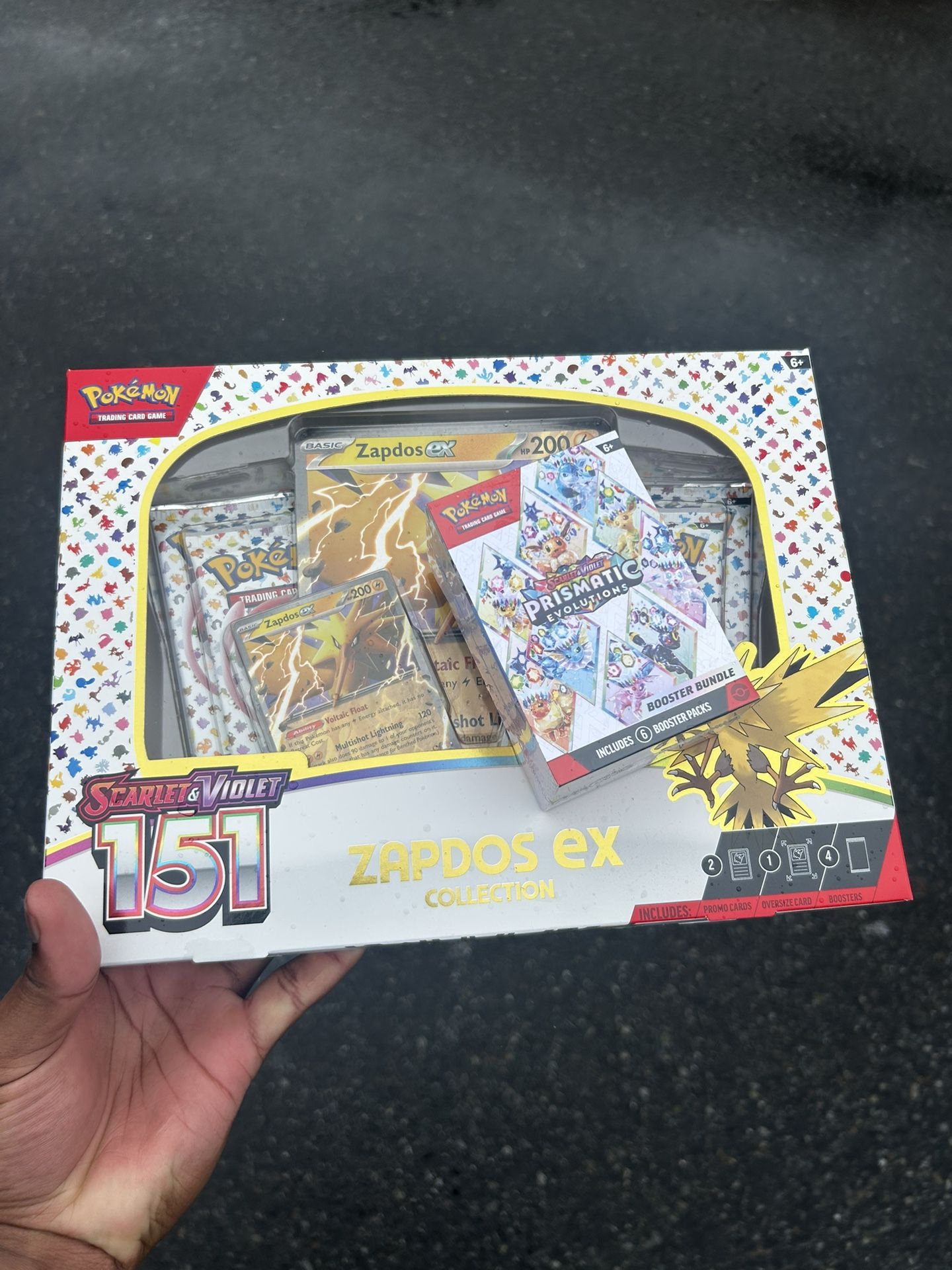 Pokémon: PKM 151 Coll Z Zapdos & PKM Prismatic Evo Boost B