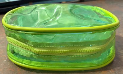 New green/translucent accessories case