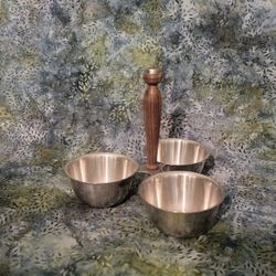 Stainless Steel Condiment Serving Dish 