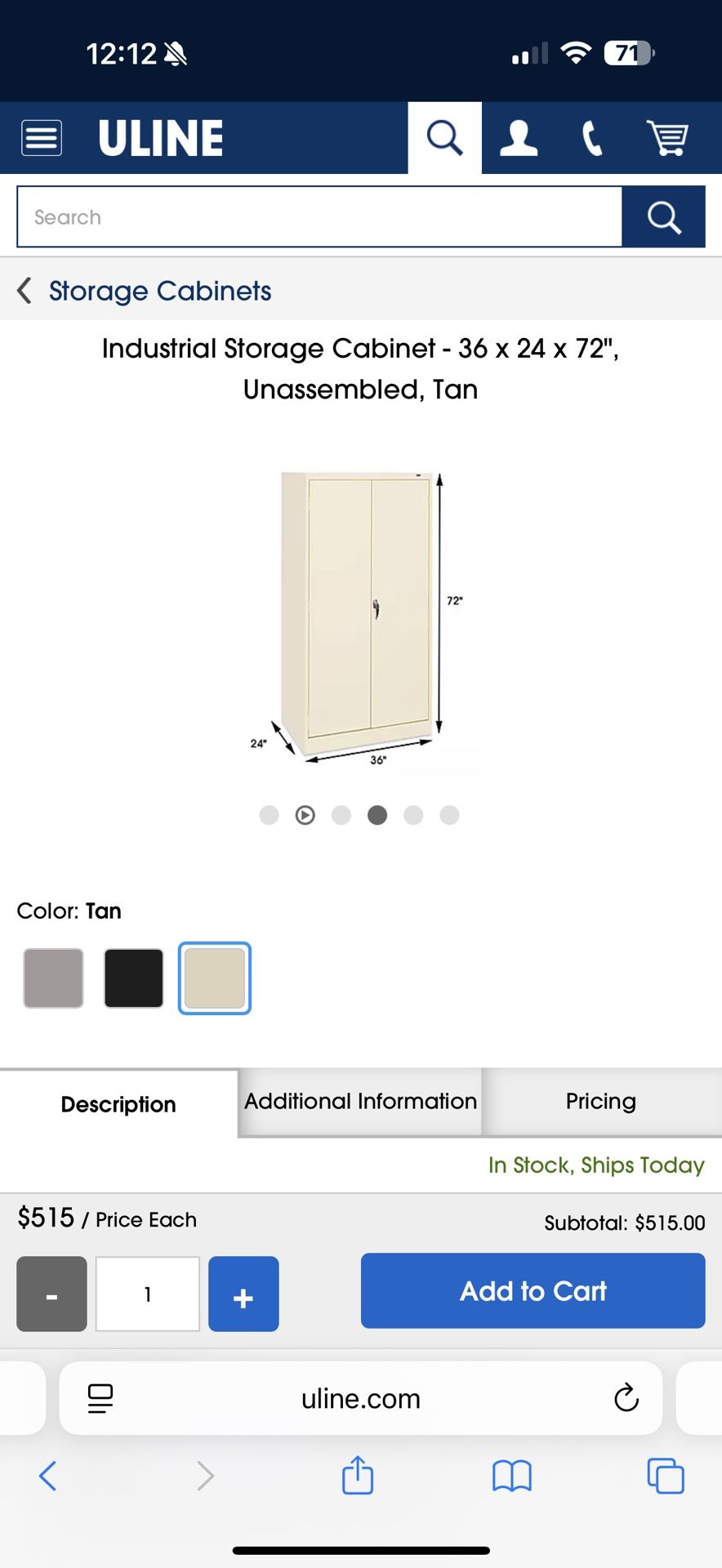 HUGE METAL TOOL CABINET
