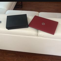 Xbox One And HP laptop