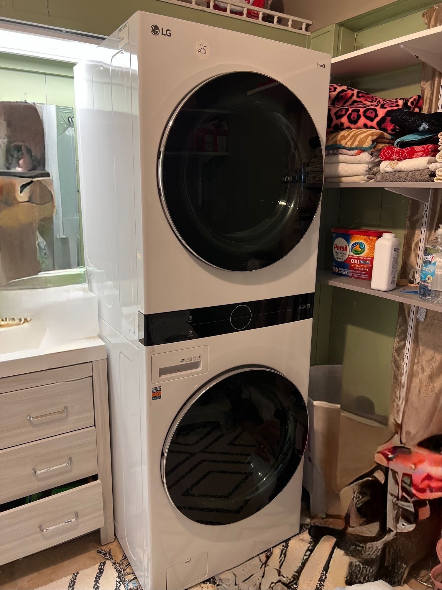 Lg Washer And Drawer Tower