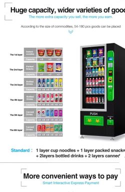 New and  Affordable modern sized vending machine