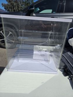 Acrylic Display Case with built in light
