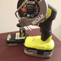 P 18V Brushless Cordless Compact Cut-Off Tool (With 4Ah Battery)