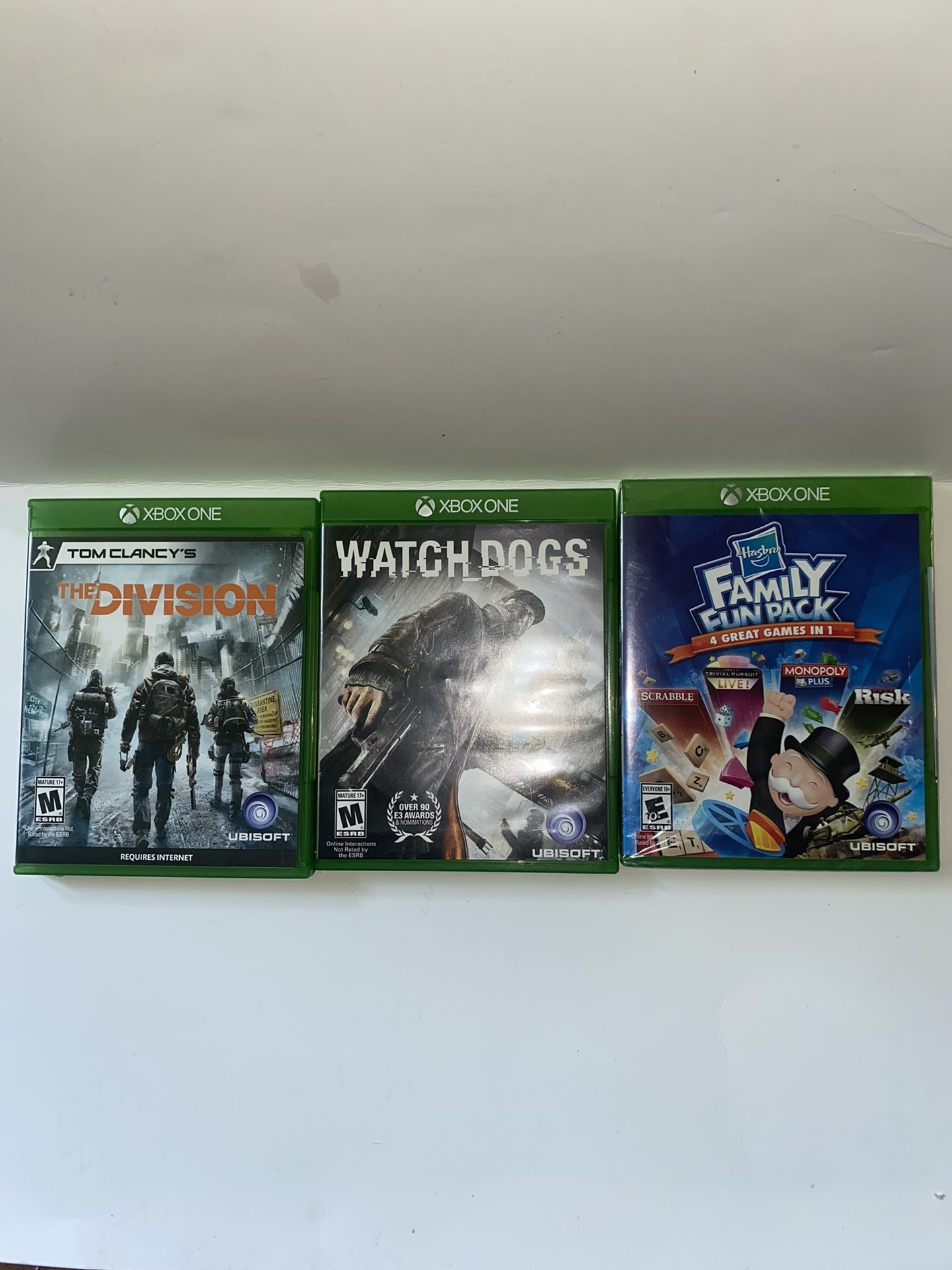 3 xboxone games