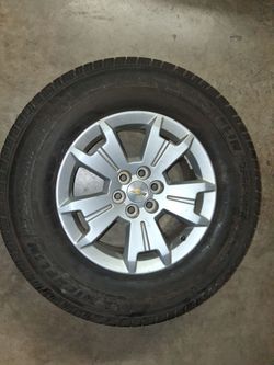 Chevy OEM Alloy Wheel with Michelin Defender Tire